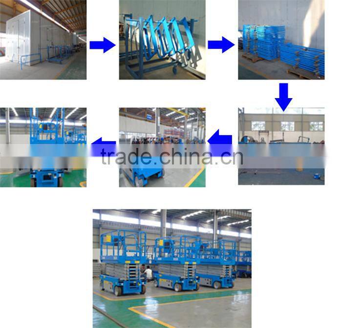 electric construction portable mobile lift platform