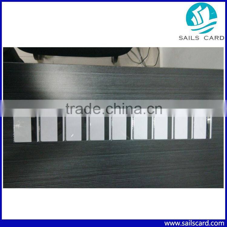 Thermal printer blank white plain plastic pvc id card printing