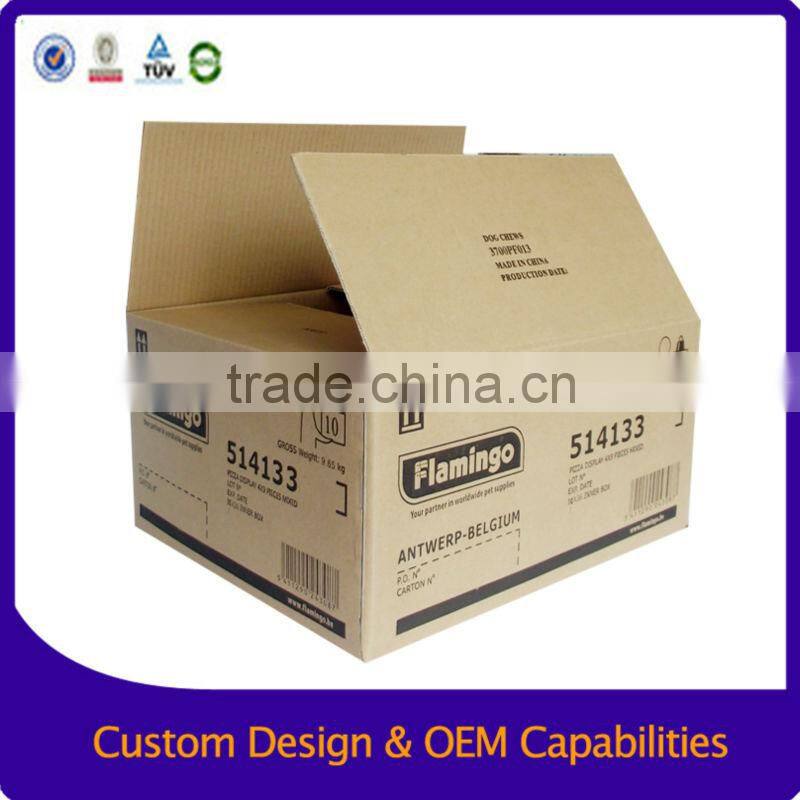 Custom size good price packaging paper cardboard carton