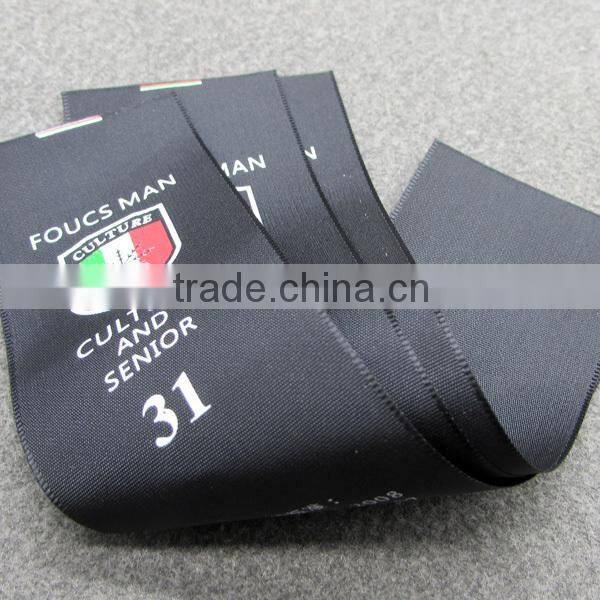 3 Color Printing Polyester Labels For Clothing