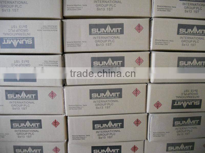 windproof and waterproof matches with fine print match