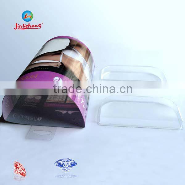Plastic column box Packaging with lid for underware
