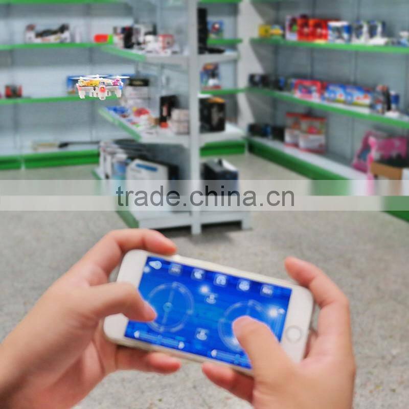 Colorful beauty LED light small electric vehicle 6-axis gyro rc quadcopter