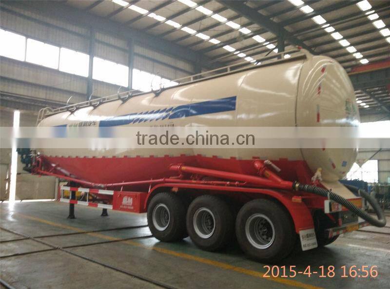 Bulk Cement Transport 3 Axles Bulk Cement Semi Trailer Sale