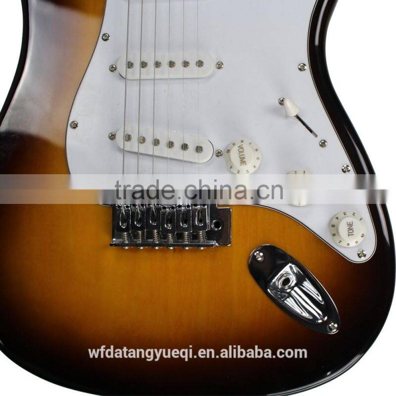 Whoelsale Musical Instruments high quality Chinese cheap ST Electric Guitar