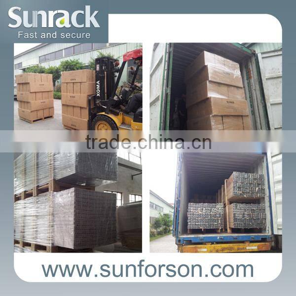 Solar ground mounting system 10kw of carport