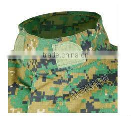 Military Uniform ACU with new generation high molecular fiber zipper