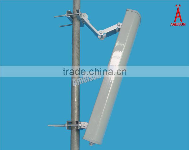Ameison 2.4 GHz 14 dBi 90 degree Dual Polarized / Dual Feed Sector Antenna Wifi Antenna Integral 2-N Female