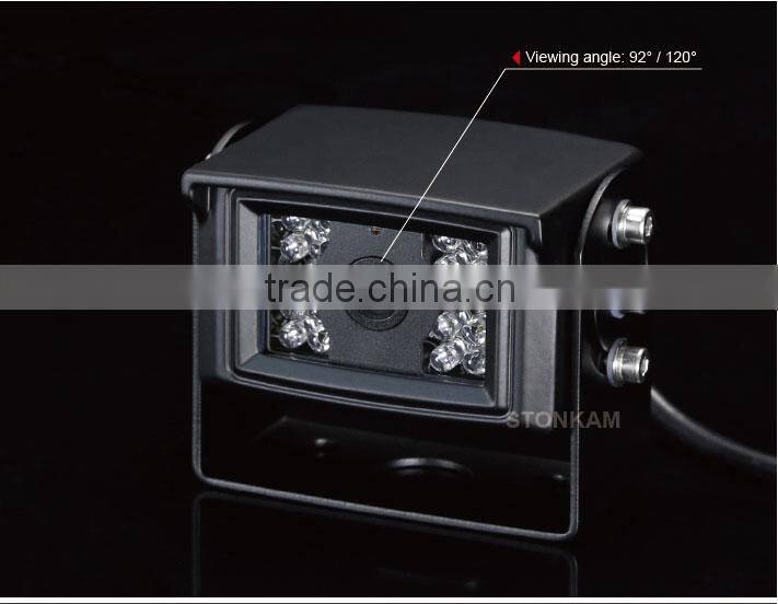 7" Digital car rear view system with touch button