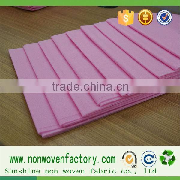 Clean breathable non-woven fabric sheet, own factory manufacturing sheet,