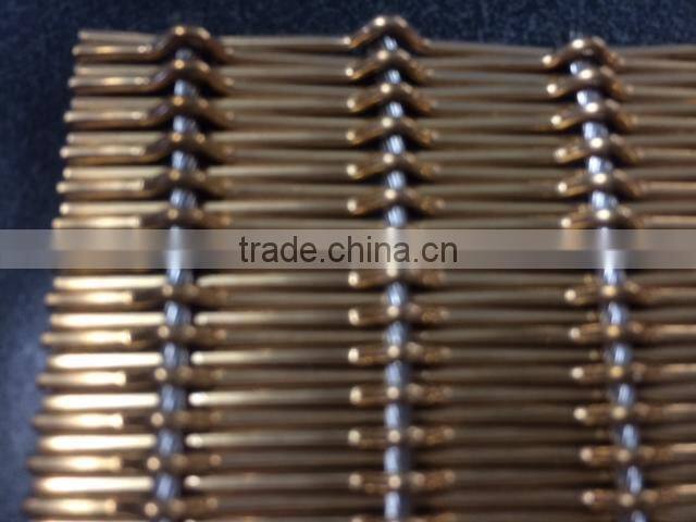 Brass mesh /New decoration material copper mesh( made in China)