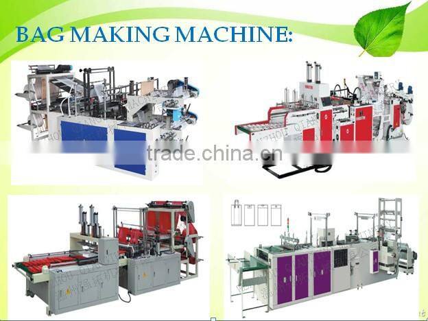300-400 pcs/min plastic bag heat sealing machine