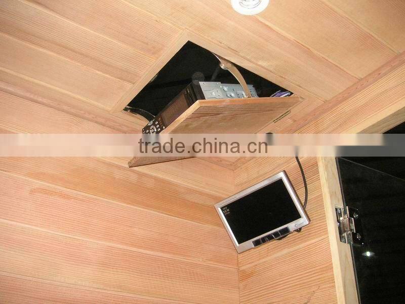 2016 Red Heater Infrared Steam Sauna Shower Combination For Sauna Center (RoHS/CE/ISO/TUV/ETL)