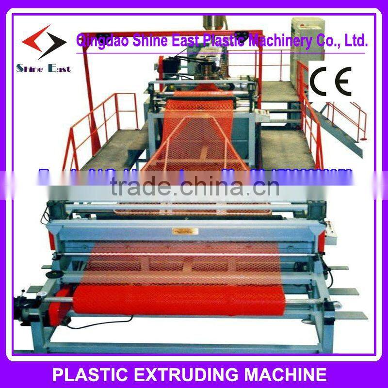 HDPE PE LDPE PP Geo-net Production Line / HDPE drainage net machine, plastic machniery