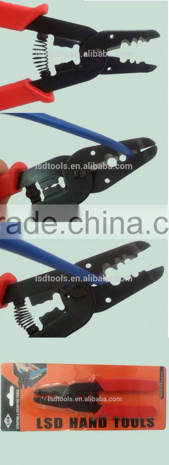 LSDbrand LS-1040 cable stripper multi-function tool for stripping and cutting cable cutter coax wire stripper
