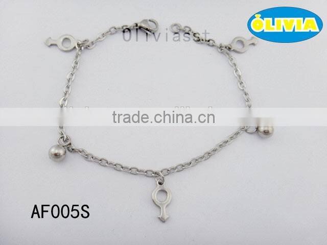 Olivia Jewelry Women Stainless Steel Women Anklet , Foot Chain Anklet