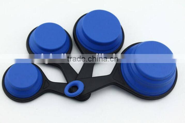 4Pcs Collapsible Silicone Measuring Cups Set