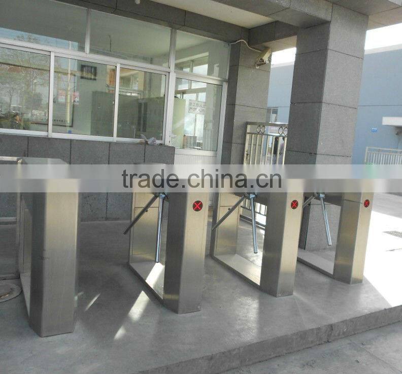 CE Certificate Approved Full Automatic RFID Card 3 Arm Turnstile with Led Indicator