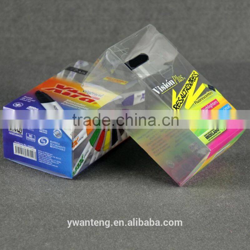 Customized eco friendly PET box for pen