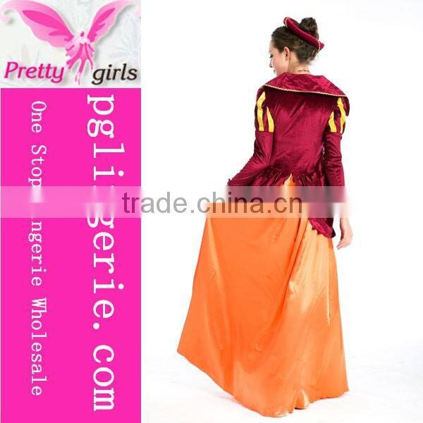 long gown Women Princess Halloween Long Dress for girl