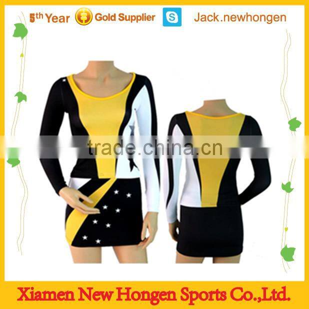 Customize all kinds of girls cheerleading uniforms