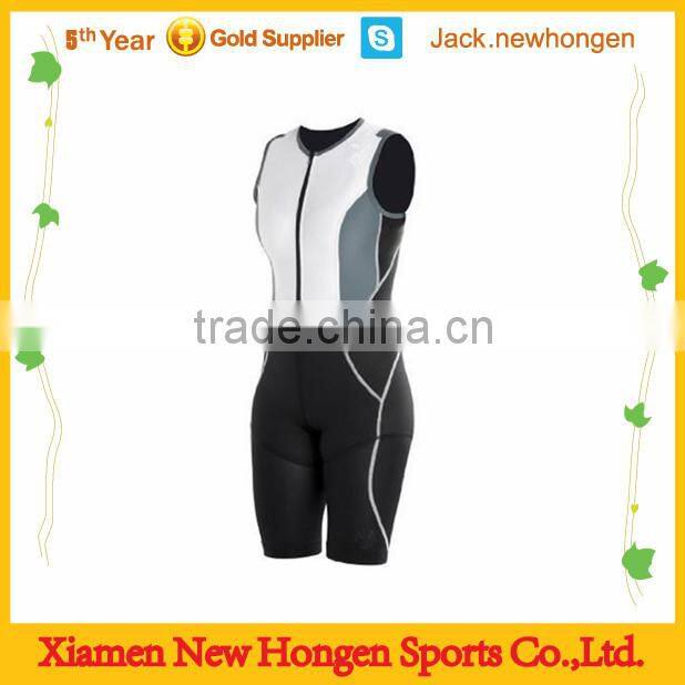 Slim fit triathlon skinsuit/triathlon wear/triathlon clothing