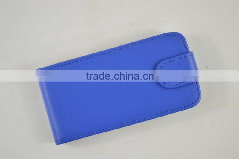 2016 Hot Sale New Style Colorful PU Leather Cases for iphone6 with Flip Cover up and down