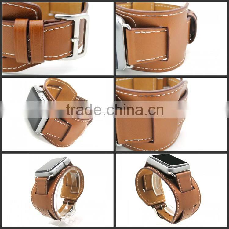 Best Selling newest custom fashionable leather watch band for apple