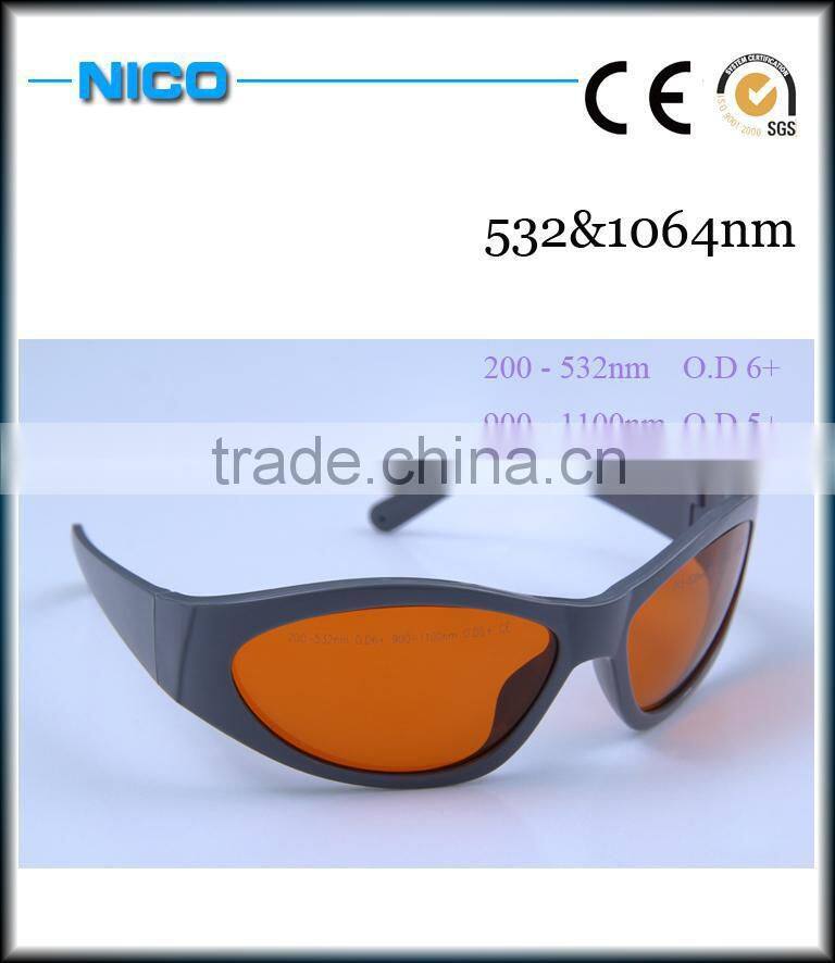 532nm and 1064nm laser glasses for ND:YAG Laser