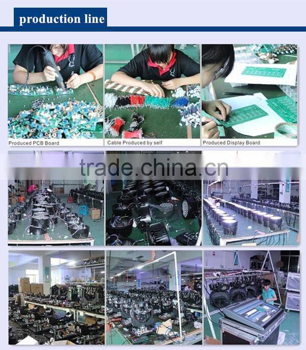 professional rgbw 4in1 waterproof 54pcs 3w led par light