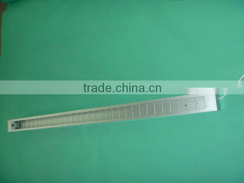 Suspended fixture in office meeting room