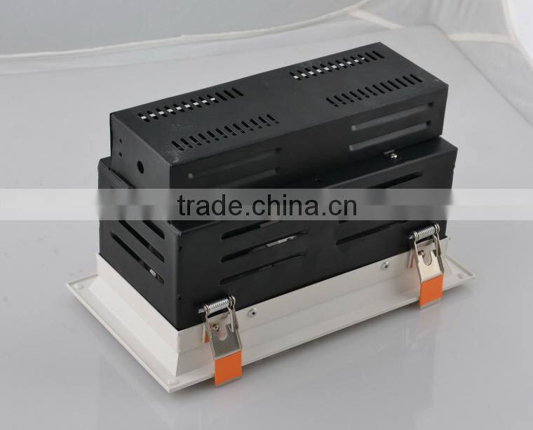 COB 50W LED Downlight Square High power recessed downlight big size downlight