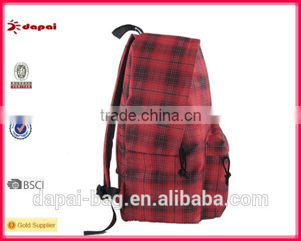latest fashionable polyester backpack with various color combinations