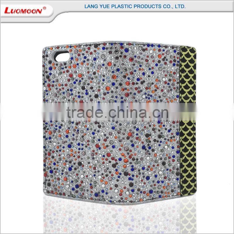 wholesale mobile phone accessories diamond leather flip wallet case for samsung galaxy j7