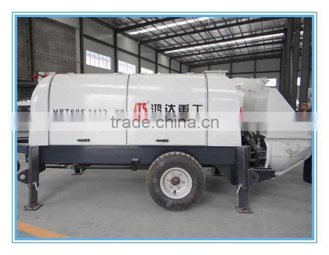 Chinese Famous Brand HBT60S1816 145R HONGDA Diesel Trailer Concrete Pump