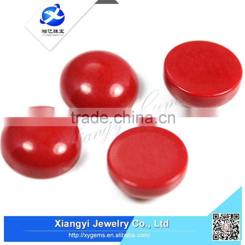 China new design popular wholesale sky blue round shape cabochon parcel