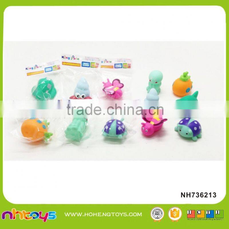Plastic baby bath toys bathroom gift set