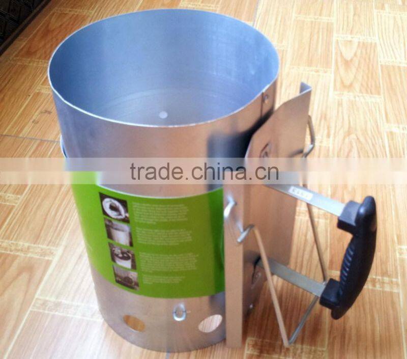 Charcoal Grill Chimney Starter, charcoal lighter