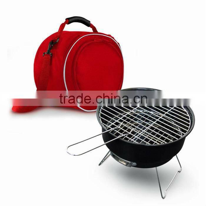 korean bbq grill table portable charcoal porcelain kitchenware with cooler bag