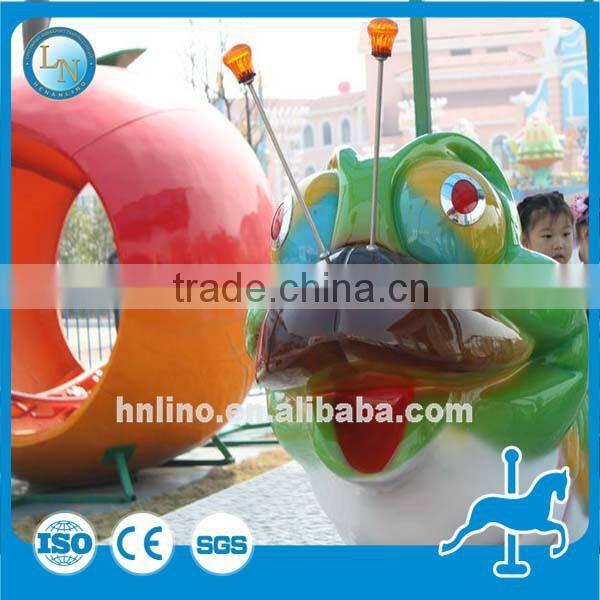 Kids apple train ride!!! Amusement park kids train ride electric mini train for sale