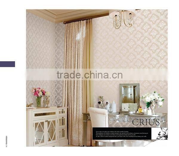 2015 new design classic flower wallpaper