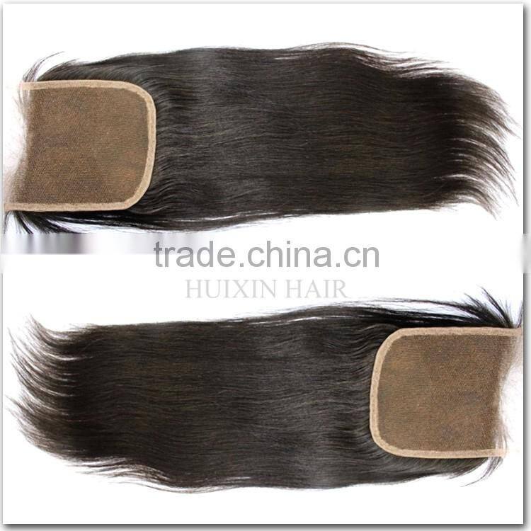 brazilian hair closure ,Lace Frontal,100% human hair