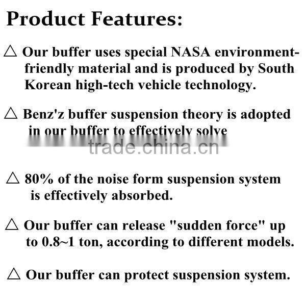 TPE Red Car spring buffer retainer /Power car seat cushion suspension rubber Buffer for rubber shock absorber buffer