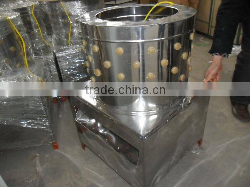 used poultry plucker/professional designed popular chicken plucker/poultry slaughtering machine
