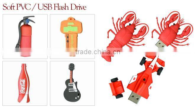 Wholesale OEM gift cheap custom pvc USB memory flash drive