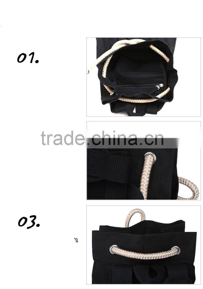 Custom Canvas Shoulder Backpack Stringbag