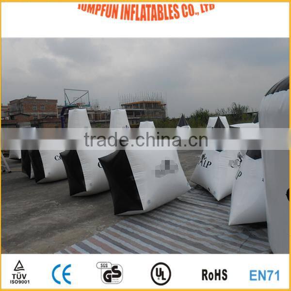 2015 cheap Inflatable paintball bunker/paintball inflatables obstacle,inflatable bunker for sale