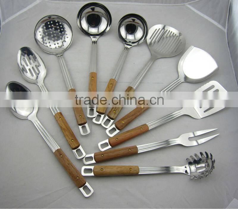 silicone handle kitchen utensil