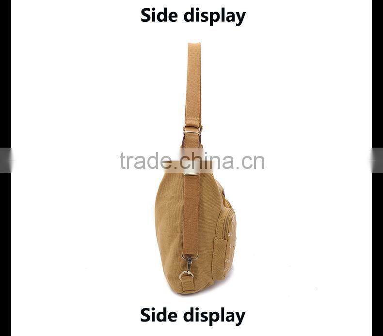 Canvas shoulder bag vintage-latest fashion handbag fashion bags ladies handbags
