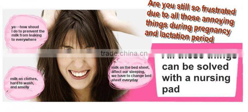 ultra thin, super soft and absorbent disposable breast pads